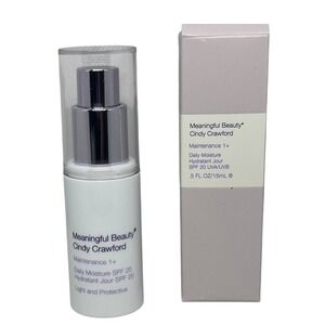 Meaningful Beauty Cindy Crawford Maintenance 1+ Daily Moisture New Old Stock